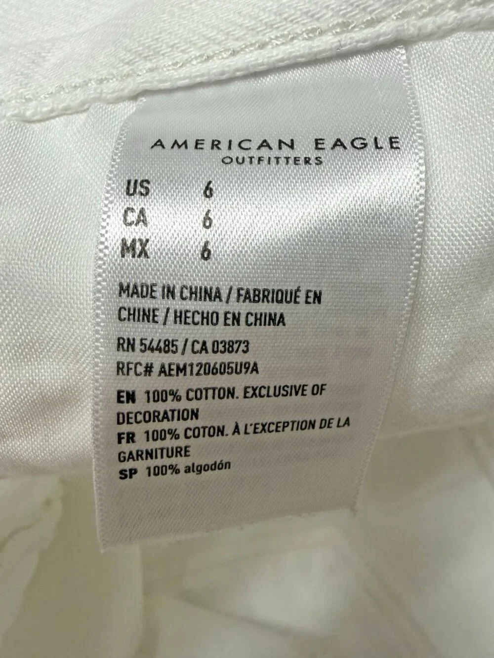 American Eagle Denim Baggy Mom Shorts